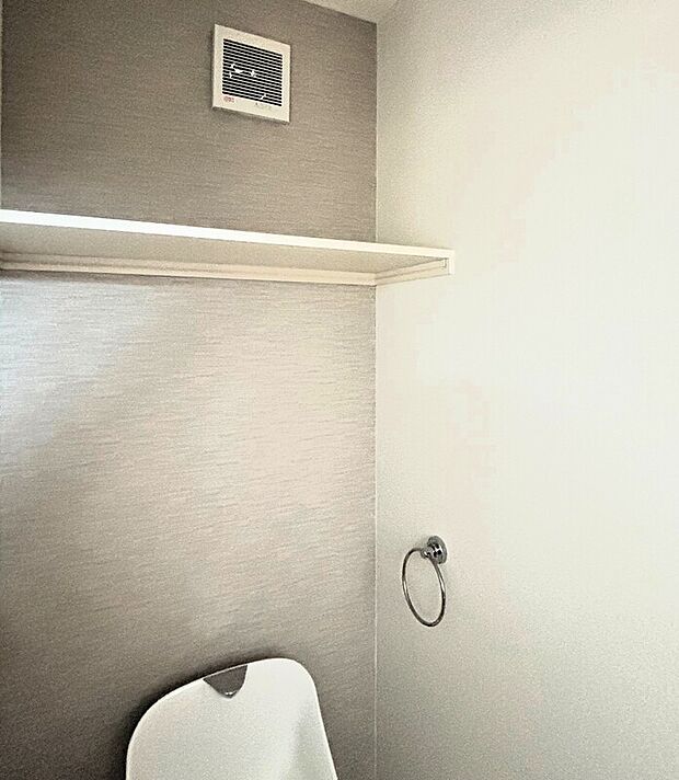 【トイレ空間】使いやすさ、お掃除のしやすさだけでなく、清潔性を追求したトイレ。