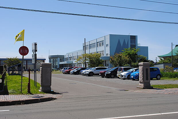当別町立西当別小学校(約1m)