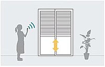 １階掃出窓に「電動シャッター」標準装備