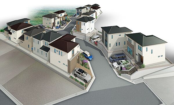 子育ても、老後も、どんな世帯でもゆったり過ごせる閑静で落ち着いた街並み。