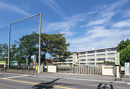 姿川第二小学校 現地から1050m～1070m。(徒歩14分。(最長))