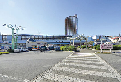 JR宇都宮線「古河駅」 現地から2820m～2880m。(徒歩36分。(最長))