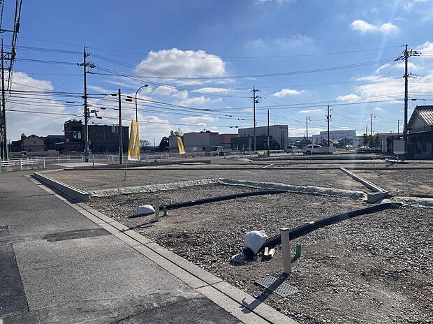 大口町でも注目のエリアに誕生した、全6区画の分譲地です。
