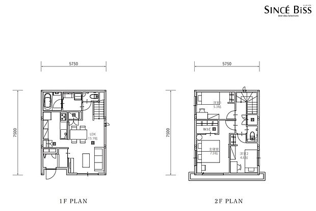 【参考間取り：3LDK＋WIC　】※プランは一例です。暮らし方、建物の間口サイズ等要望に合わせて選択いただけます。※建売物件ではありません。