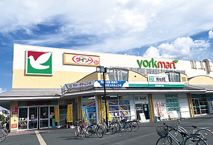 ヨークマート　越谷赤山店 現地から506m。(徒歩7分。)