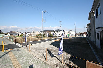 （現地撮影、分譲地）