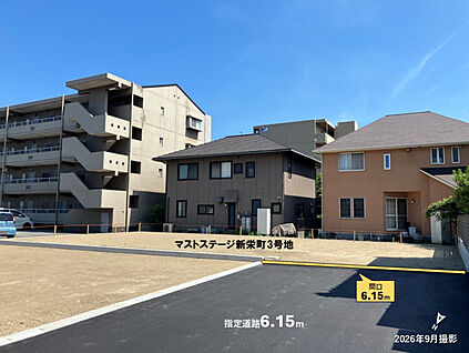 3号地・72坪以上の広さで平屋の計画も可能