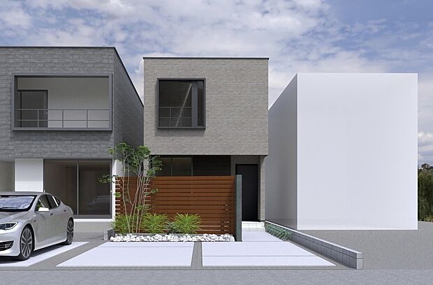 【南区北内町 モデルハウス外観】外からは遮り内側はひろびろ、見えない工夫と高い天井のゆとりが開放感を最大化
モデルハウスで体感(1)天井高2.7mの「抜け感」(2)広いリビングと広い庭がつながる開放感
(3)使いやすい動線設計