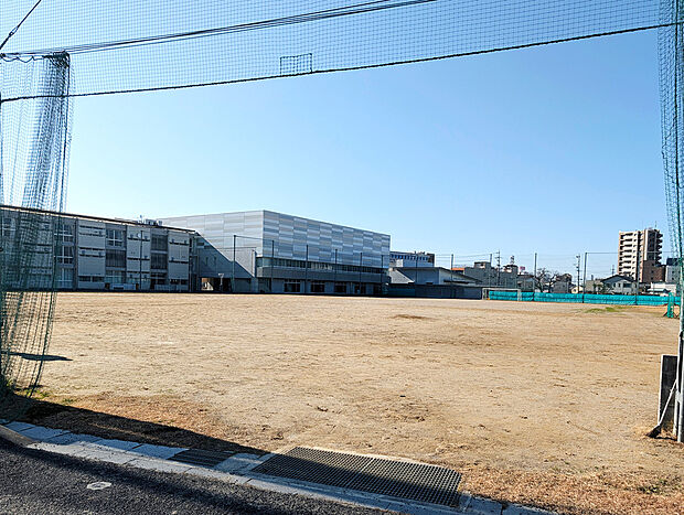 岐阜市立岐阜中央中学校（約1m）