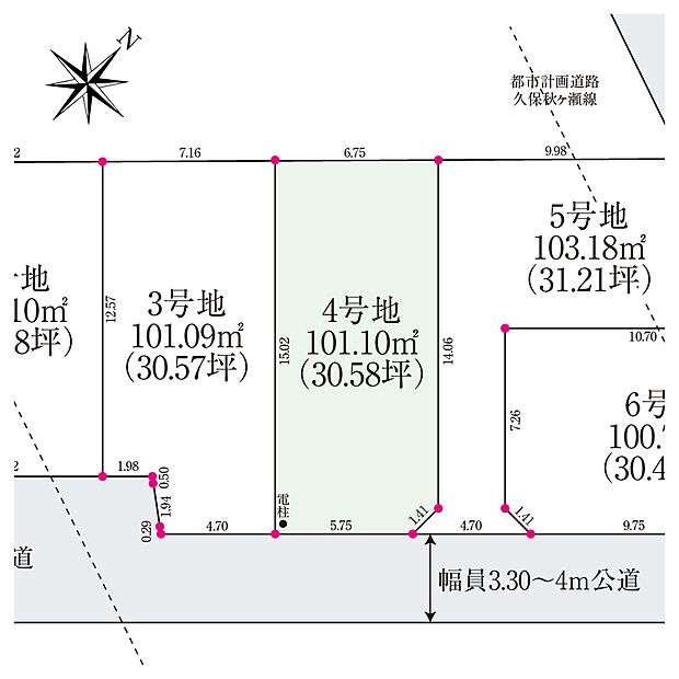 ファミリーマート志木下宗岡三丁目店まで約160m(徒歩2分)、ヤオコー志木宗岡店まで約700m(徒歩9分)。急な買い物や毎日の買い物にも便利な立地です。