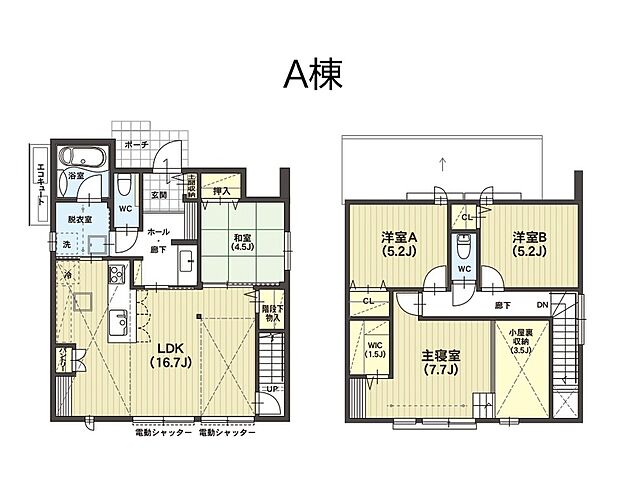 Ａ棟　間取り図