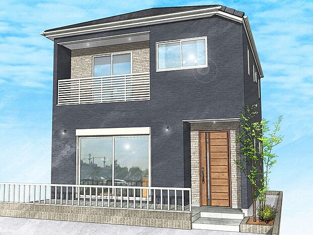 完成予想図（外観）