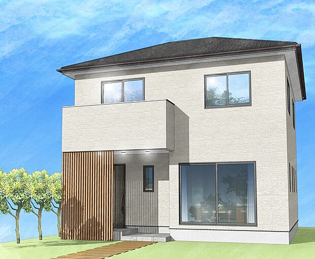 完成予想図（外観）