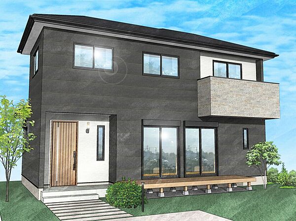 完成予想図（外観）