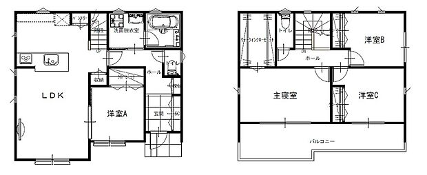 【4LDK】有効面積:193.68m2(58.59坪)