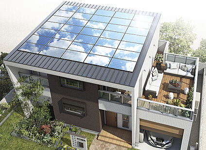 太陽光発電システムも搭載可能