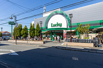 ラッキー 交野店 230m～250m(徒歩3分～4分)