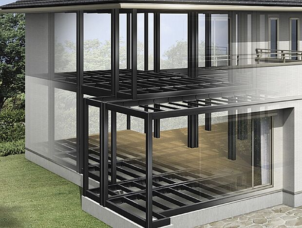 【業界トップクラス【125ミリ角の鉄骨柱】】トヨタホームの耐震性は、太く強靭な柱によって支えられています。柱の太さは、業界トップクラスの125ミリ角。木材(ヒノキ)に比べ、約4.3倍の重さに耐えることができます。