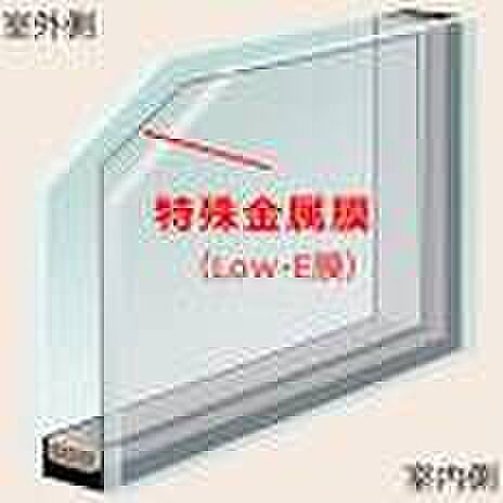 【LOW-E複層ペアガラス】夏は暑い空気を部屋の中に入れずに、冬は部屋の暖かい空気を外に逃がさずに。紫外線も大幅カット。
