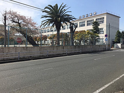 豊橋市立羽田中学校 現地から350m。(徒歩5分。)