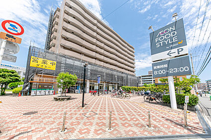 ダイエー 上穂積店 イオンフードスタイル 現地から800m～840m。(徒歩10分～11分。)