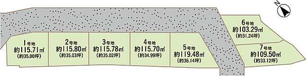 閑静な住宅街で穏やかに暮らす、厳選7区画。
土地面積31坪以上で自由設計にも対応しておりますので、理想の暮らしが実現できます♪