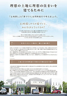 理想の土地に理想の住まいを建てるために