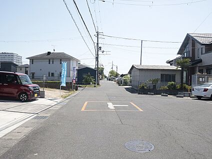 現地写真（前面道路）