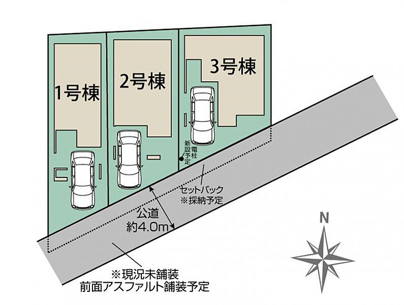 さいたま市大宮区大成町3丁目3棟 区画図