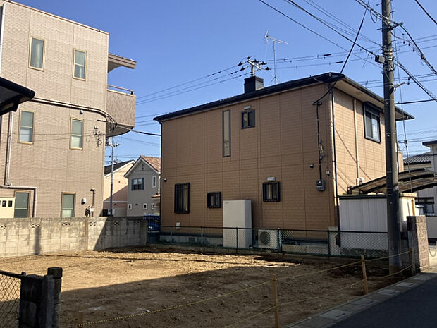 現在は更地の状態です！これからの建築が楽しみになる現地です☆　
