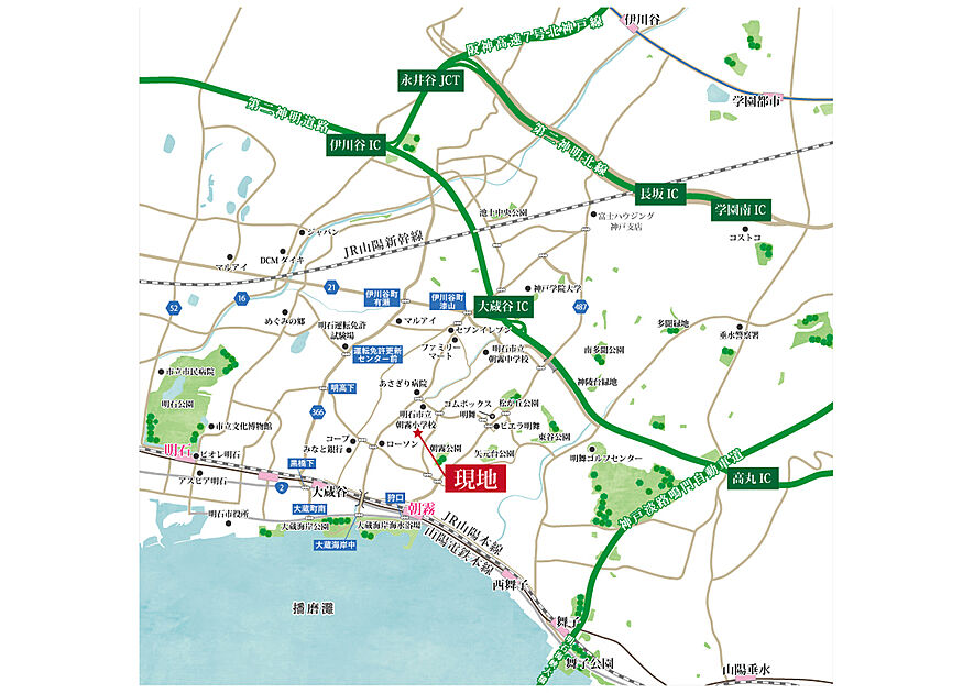 交通図