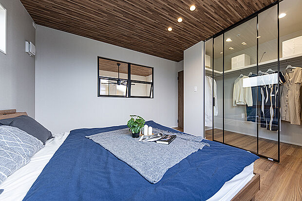 【【最終公開中のNEWモデルハウス/主寝室】】優しい空気に包まれて過ごす、コダワリの主寝室。