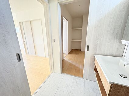 【洗面脱衣室/1号地モデルハウス】
