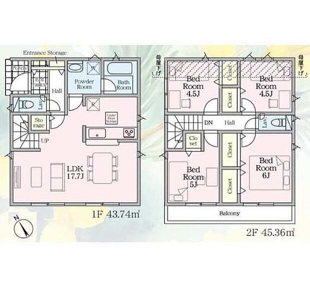 (3号棟)、価格6590万円、4LDK、土地面積89.96m2、建物面積89.1m2