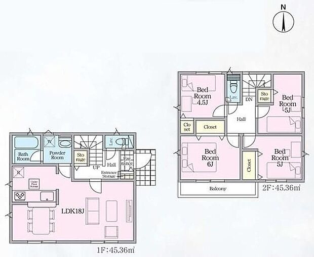 (1号棟)、価格6690万円、4LDK、土地面積116.9m2、建物面積90.72m2
