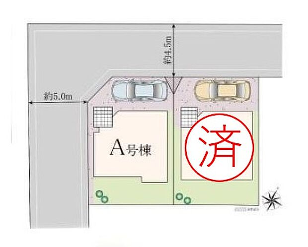 【全体区画図】住環境良好な人気の低層住居専用地域に立地☆
落ち着いた環境は子育てにも最適です♪