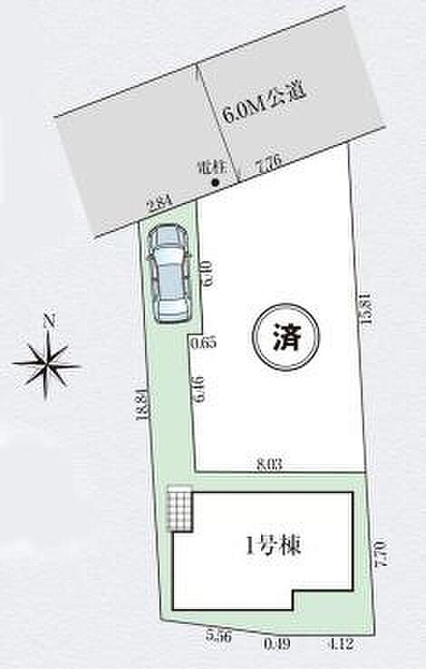 【【全体区画図】】閑静な住宅街は落ち着いた新生活を送るのにぴったりです♪住環境良好な人気の低層住居専用地域に立地しており、守られた環境は、お子様との暮らしにもおすすめです！