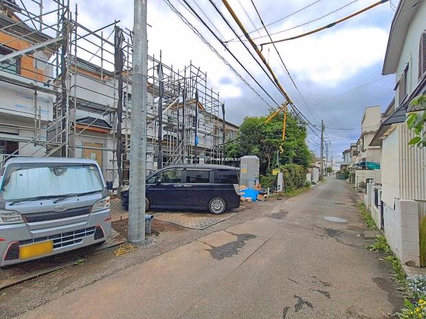 【前面道路含む現地写真】気になった物件すぐにご見学対応させていただきます♪平日・お仕事帰りなど、いつでもご案内可能です♪周辺環境と併せて、実際に現地をご確認ください♪