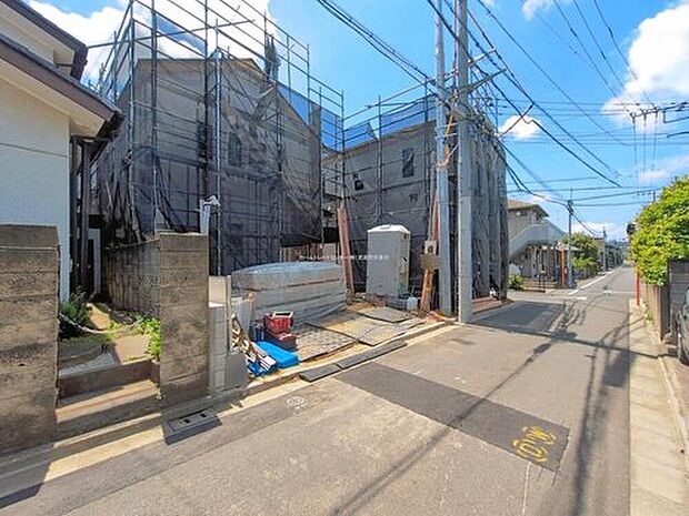 【前面道路含む現地写真】気になった物件すぐにご見学対応させていただきます♪平日・お仕事帰りなど、いつでもご案内可能です♪周辺環境と併せて、実際に現地をご確認ください♪
