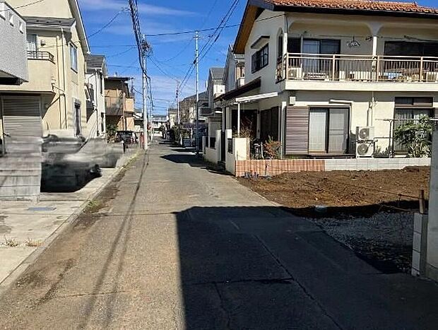 【前面道路含む現地写真】気になった物件すぐにご見学対応させていただきます♪平日・お仕事帰りなど、いつでもご案内可能です♪周辺環境と併せて、実際に現地をご確認ください♪