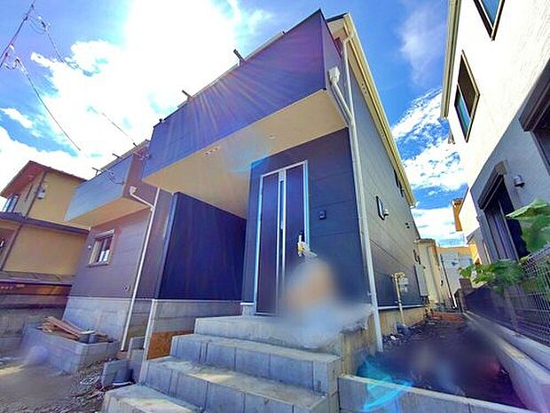 【【現地外観写真】１号棟】住宅性能評価で耐震等級３（最高等級）を取得！お客様を守る大切な住宅だからこそ、第三者の検査を受けて安心して住んでいただける住宅をご案内させて頂きます。