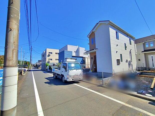 【【前面道路含む現地写真】】気になった物件すぐにご見学対応させていただきます♪平日・お仕事帰りなど、いつでもご案内可能です♪周辺環境と併せて、実際に現地をご確認ください♪