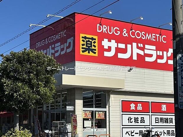 サンドラッグ小平鈴木町店(約700m)