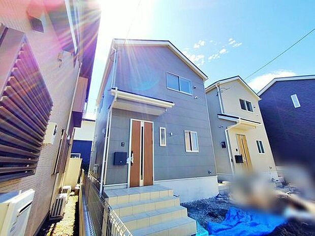 【【現地外観写真】4号棟】住宅性能評価で耐震等級3(最高等級)を取得!お客様を守る大切な住宅だからこそ、第三者の検査を受けて安心して住んでいただける住宅をご案内させて頂きます。