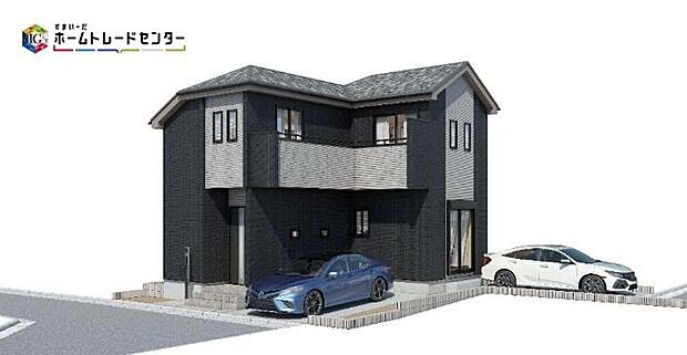 【完成予想図(外観)】西武新宿線「花小金井駅」まで徒歩13分♪低層住居専用地域の落ち着いた立地で、子育てにも最適です。現地をご覧いただきながら、住まいの夢をお聞かせください。