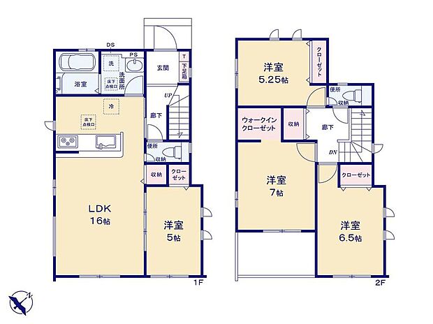 (2号棟)、価格2890万円、4LDK、土地面積120.95m2、建物面積96.05m2