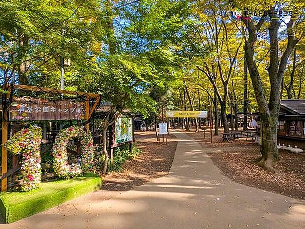 「清水公園」まで約4.8km、車で約13分♪
国内最大級のアスレチックのある自然豊かな公園。キャンプ場やBBQ場、ポニー広場もあります。