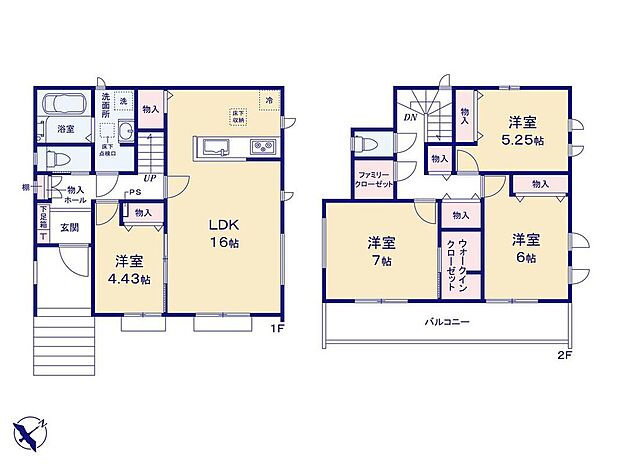 (C号棟)、価格4290万円、4LDK、土地面積117.57m2、建物面積99.78m2