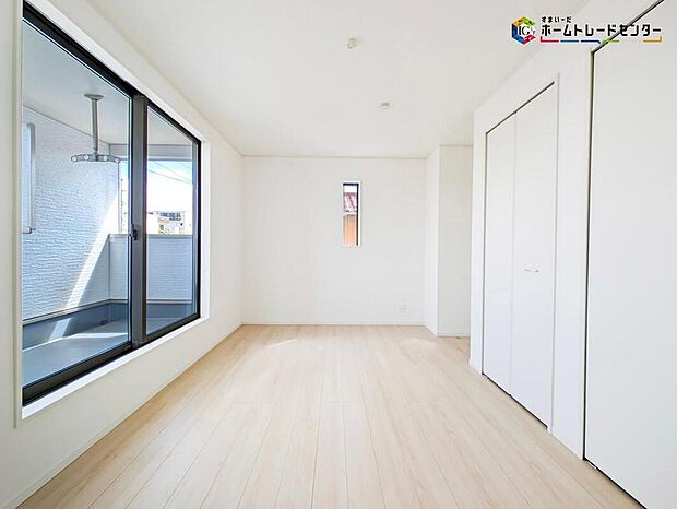 【リビング以外の居室】全居室収納完備！収納が充実しているので、余計な家具を買わなくても大丈夫です！お部屋を最大限に使用出来ます♪♪♪