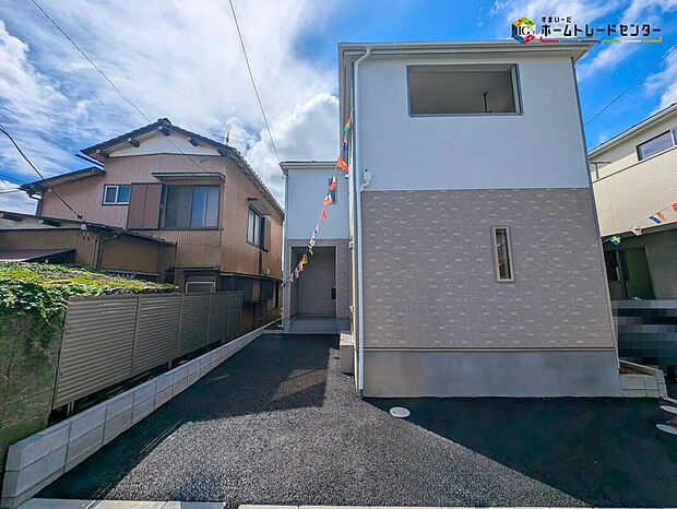 【現地外観写真】「耐震＋制震」を兼ね備えた家、ＱＵＩＥ（クワイエ）。
安心の「住宅性能評価」取得物件！